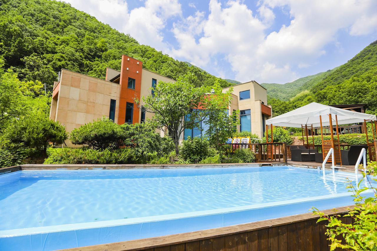 Penatess Pool Villa Chungju Buitenkant foto
