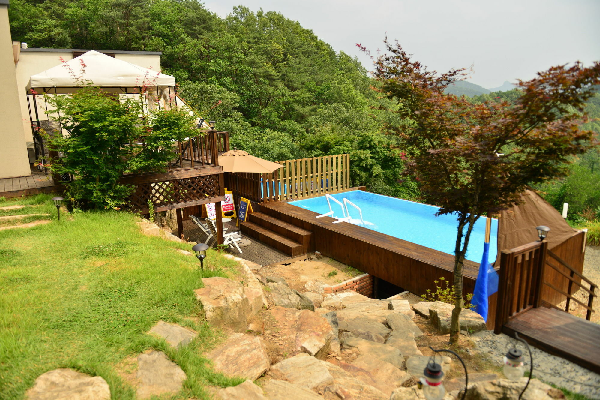 Penatess Pool Villa Chungju Buitenkant foto